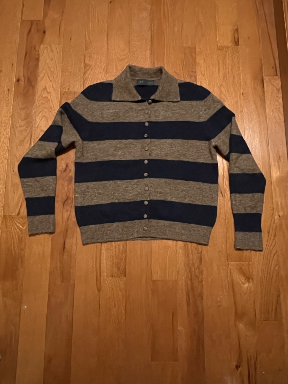 Viral Zara Striped Cardigan | Blogger Fave | Button-Up